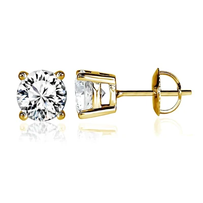 1.00 ct catalog option · Yellow gold