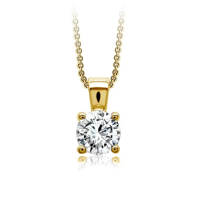 0.75 ct · Yellow gold