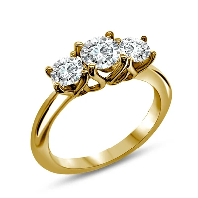 2.18 ct · Yellow gold