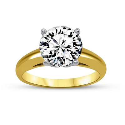 5.00 ct · Yellow gold
