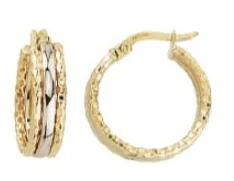 Hoop earrings · AR 40-26 — AR 40-26