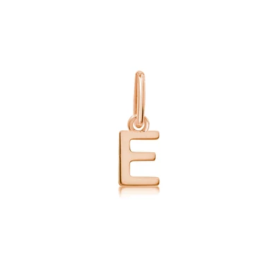 E · Rose gold