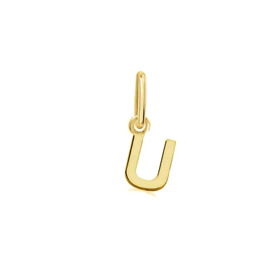 U · Yellow gold