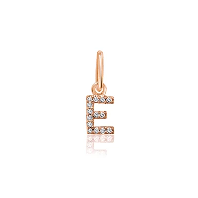 E · Rose gold
