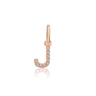 J · Rose gold
