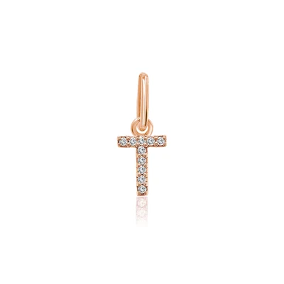 T · Rose gold